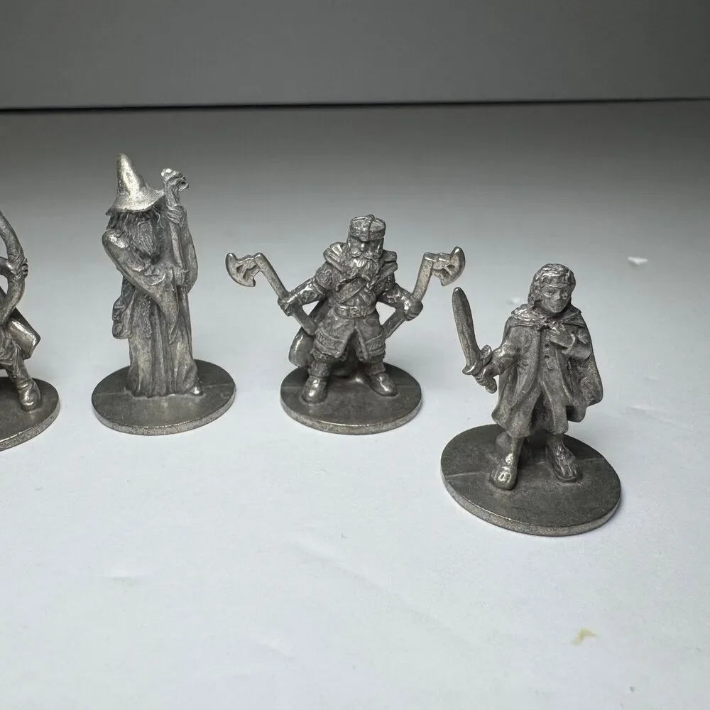 Monopoly The Lord Of The Rings Trilogy Edition 2003 Player Pieces W/ Ring Game